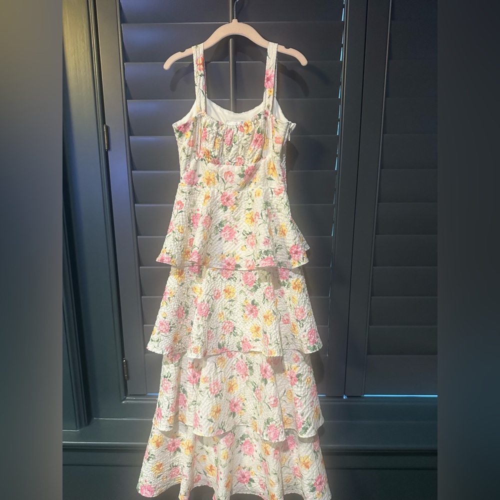 Little girls Rare Editions White Dress